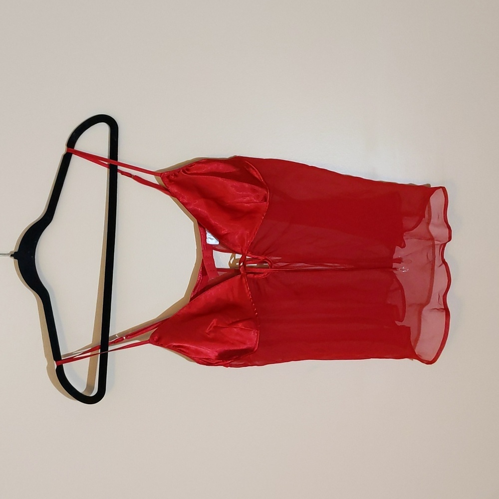 La Senza| Valentine Red Baby Doll Camisole - Picture 1 of 12